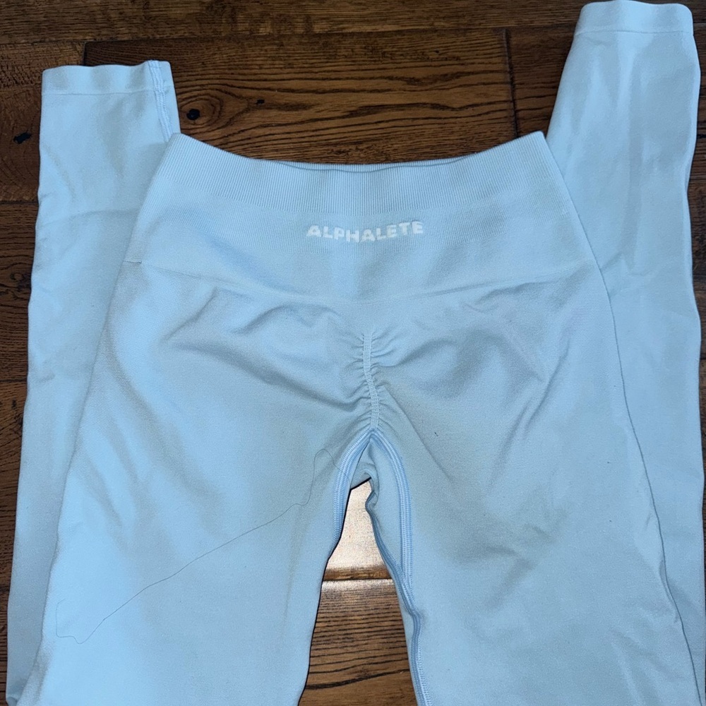 Alphalete Light Blue Seamless Legging Size Small - Picture 4 of 4